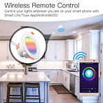 WiFi - Plafón Led Inteligente 7W RGBCW - Tuya Smart Life