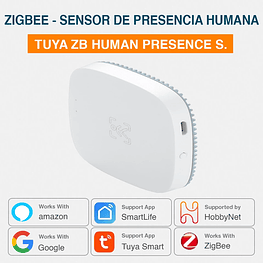 Zigbee - Sensor de Presencia Humana - Tuya Smart Life