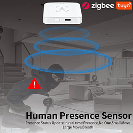 Zigbee - Sensor de Presencia Humana - Tuya Smart Life