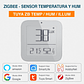 Zigbee - Sensor de Temperatura, Humedad e Iluminancia - Tuya Smart Life - Miniatura 1