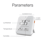 Zigbee - Sensor de Temperatura, Humedad e Iluminancia - Tuya Smart Life