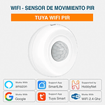 WiFi - Sensor Movimiento PIR - Tuya Smart Life