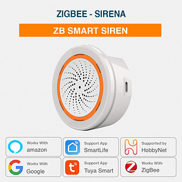 Zigbee - Sirena Inteligente - Tuya Smart Life
