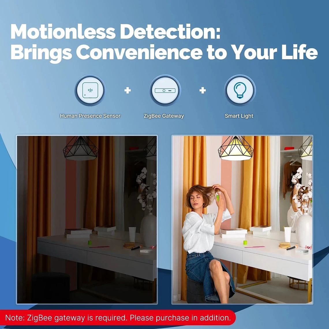 Zigbee - Sensor de Presencia Humana - Tuya Smart Life 4