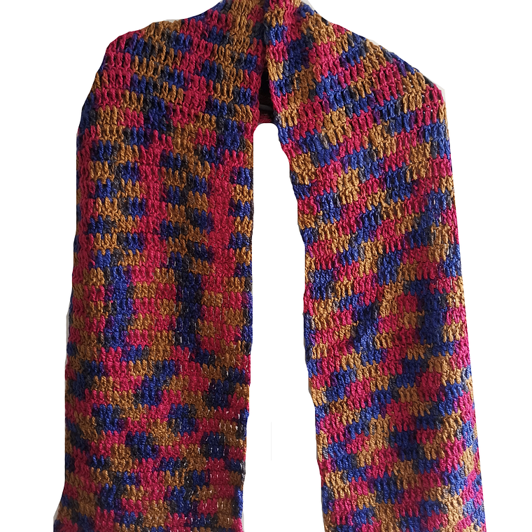 Bufandas Artesanales Colombianas Tejidas a Mano – Calidez, Color y Tradición 9