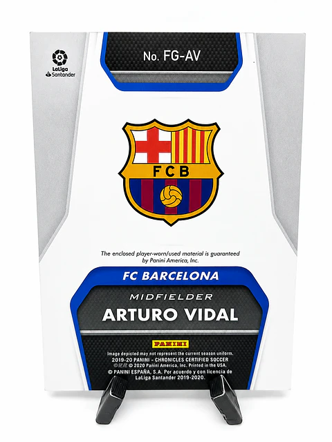 Arturo Vidal – Fabric of the Game | Panini Certified 2019-20