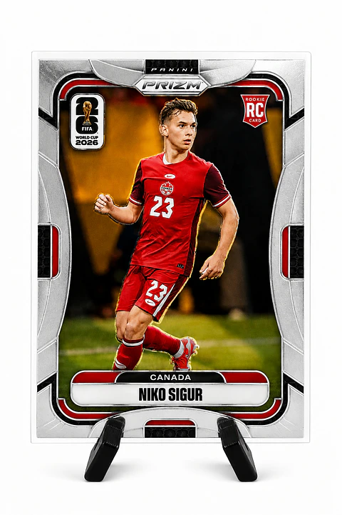 Niko Sigur – Panini Prizm FIFA World Cup 2026 RC