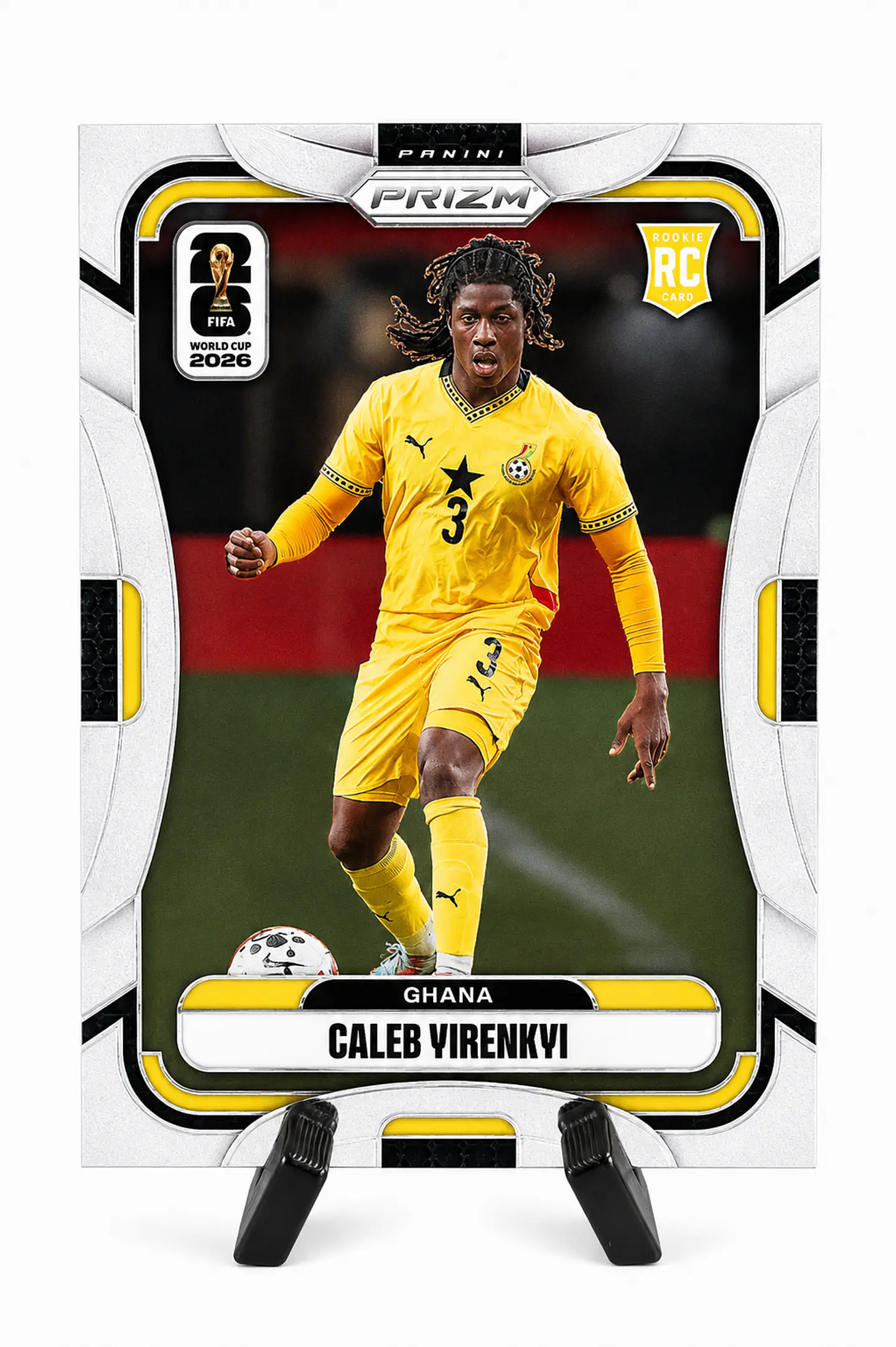 Caleb Yirenkyi RC – Panini Prizm FIFA World Cup 2026 1