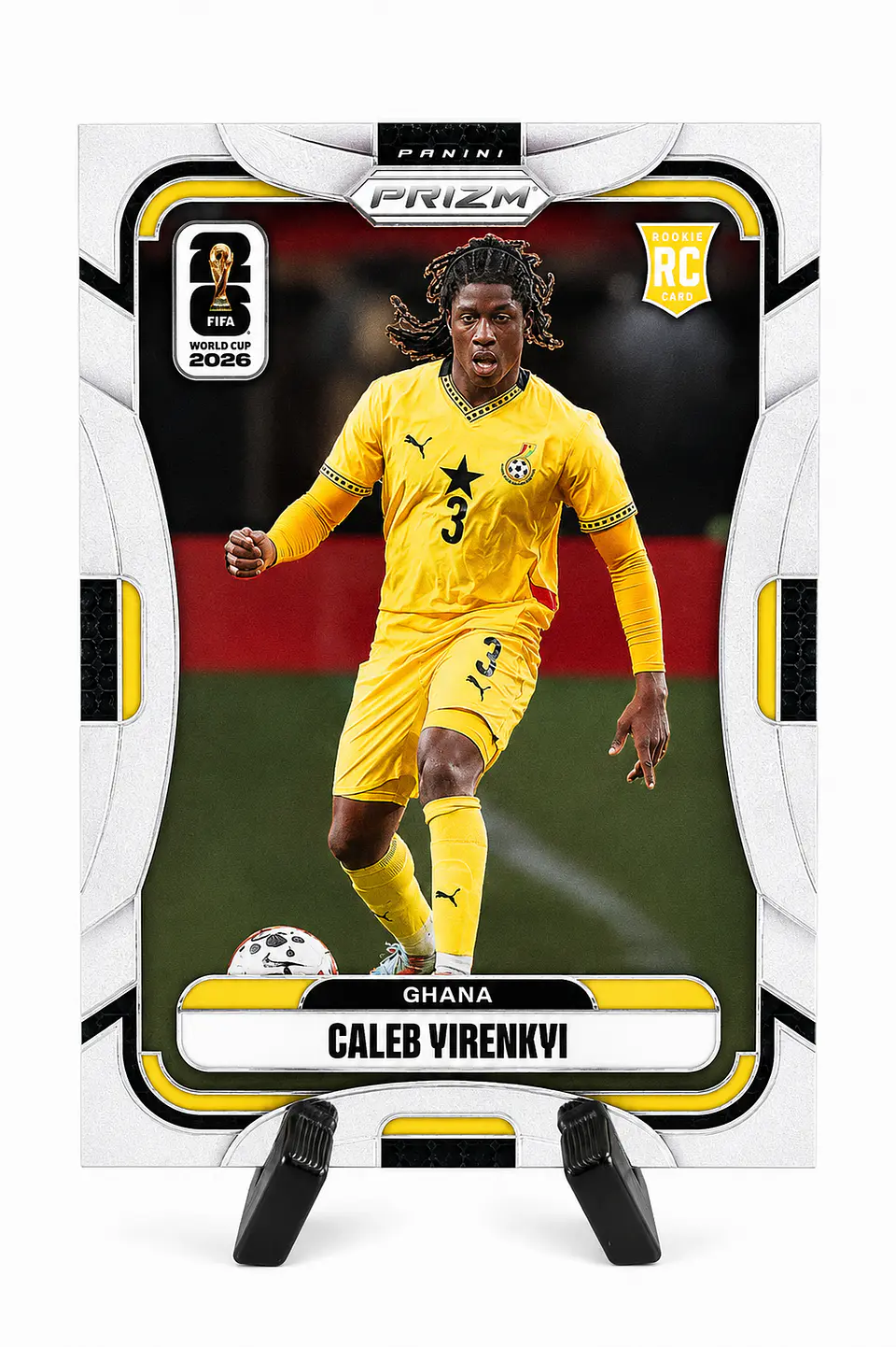 Caleb Yirenkyi RC – Panini Prizm FIFA World Cup 2026 1