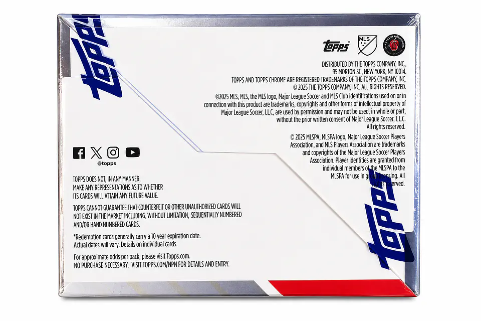 Topps Chrome MLS 2025 (Blaster Box)  5