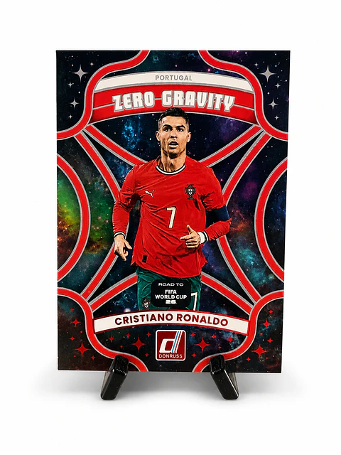 Cristiano Ronaldo – Zero Gravity | Panini Donruss Road to FIFA World Cup 2026