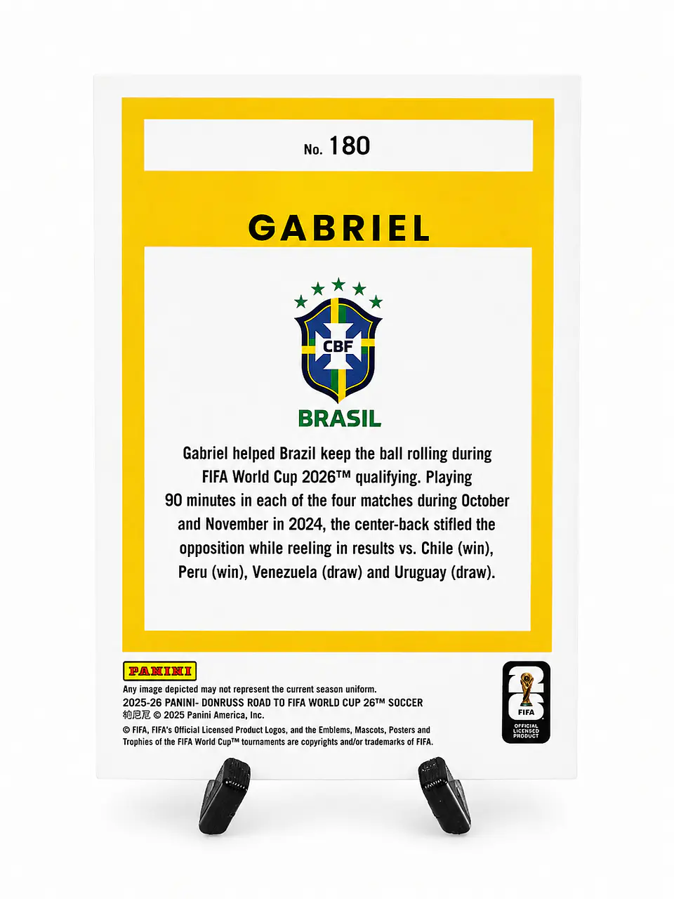 Gabriel – Panini Donruss Road to FIFA World Cup 2026 2