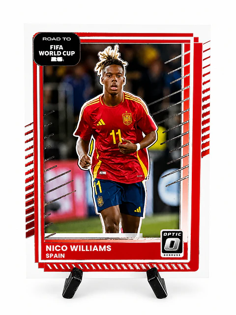 Nico Williams #12 – Donruss Road to FIFA World Cup 2026 – Optic