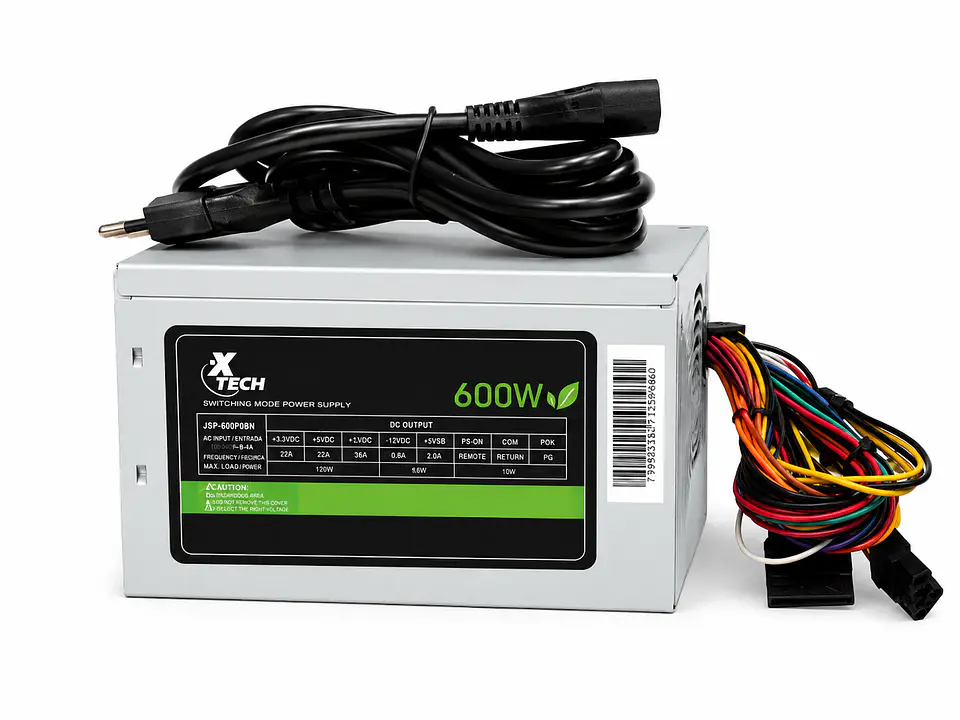 Fuente de Poder X-Tech 600W 1