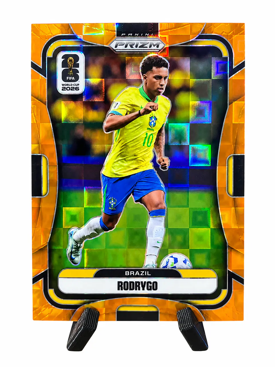 Rodrygo – Panini Prizm FIFA World Cup 2026 Orange Prizm /215 1