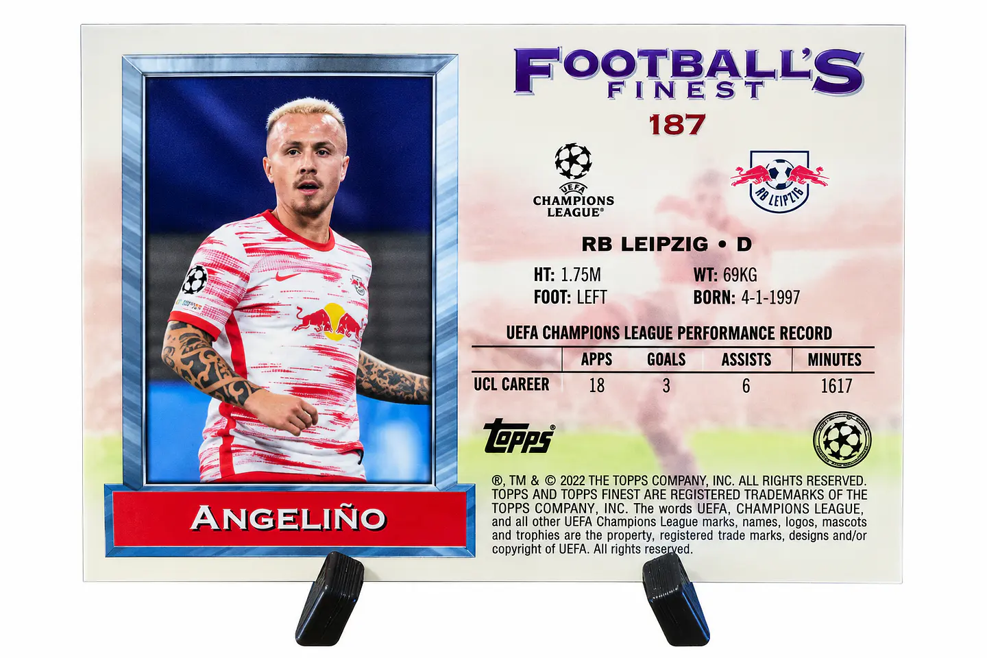 Angeliño – Football’s Finest #187 | Topps 2