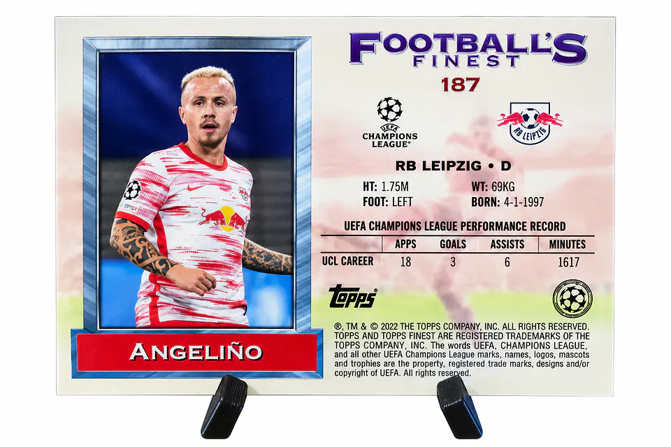 Angeliño – Football’s Finest #187 | Topps 2