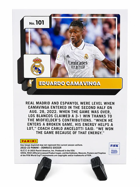 Eduardo Camavinga – Donruss Soccer 2022-23 | #101