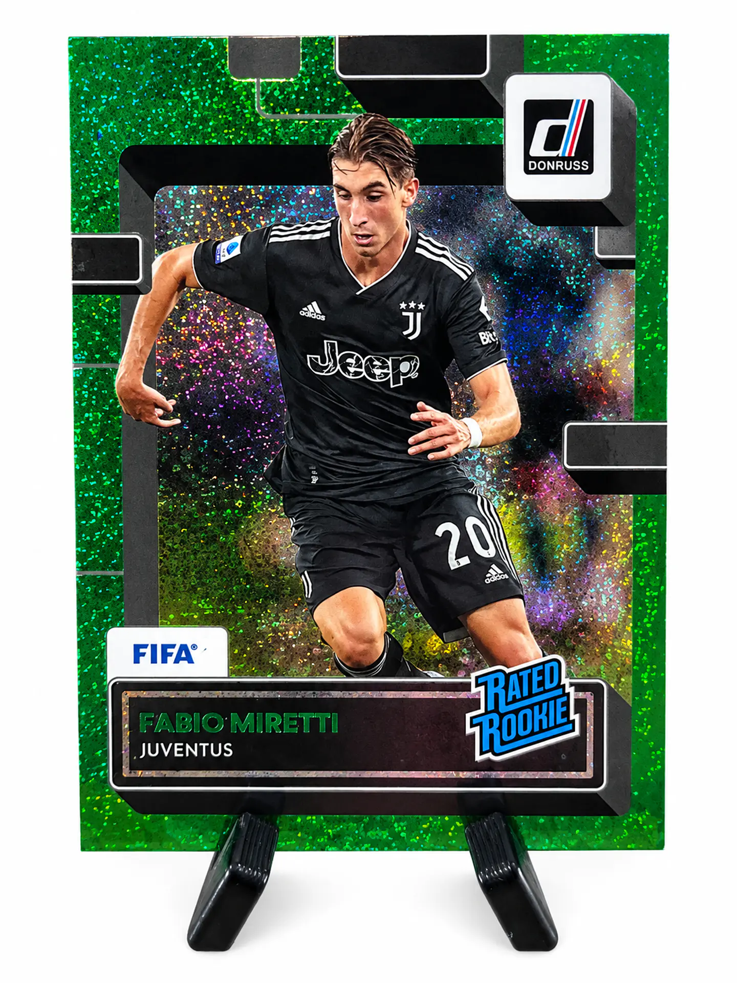Fabio Miretti – Green Rated Rookie #196 | Donruss Soccer 2022-23 1