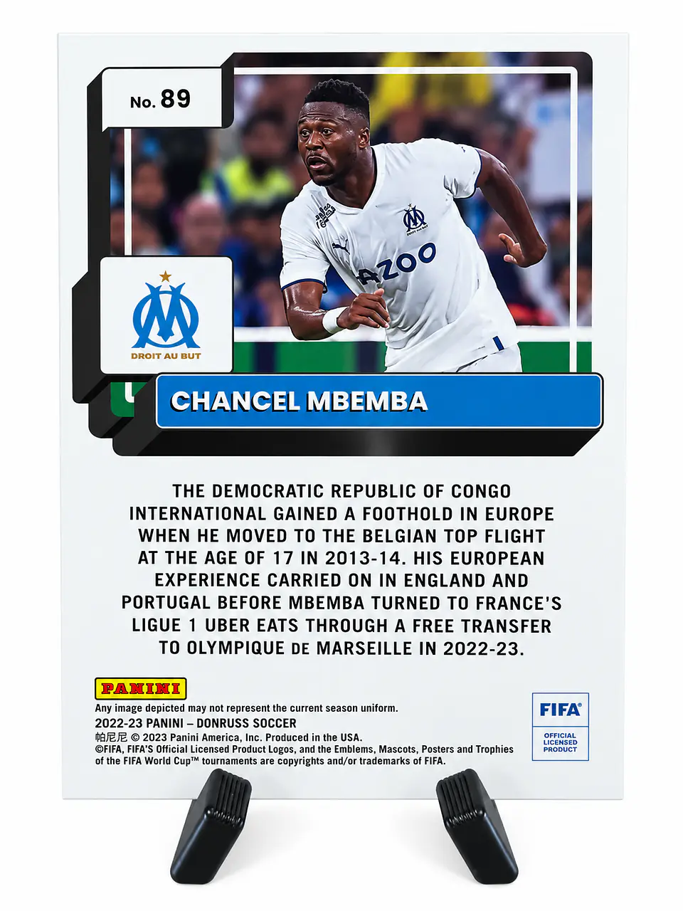 Chancel Mbemba – Optic #89 | Donruss Soccer 2022-23 2