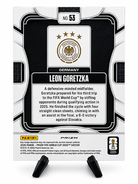 Leon Goretzka – Panini Prizm FIFA World Cup 2026 #53