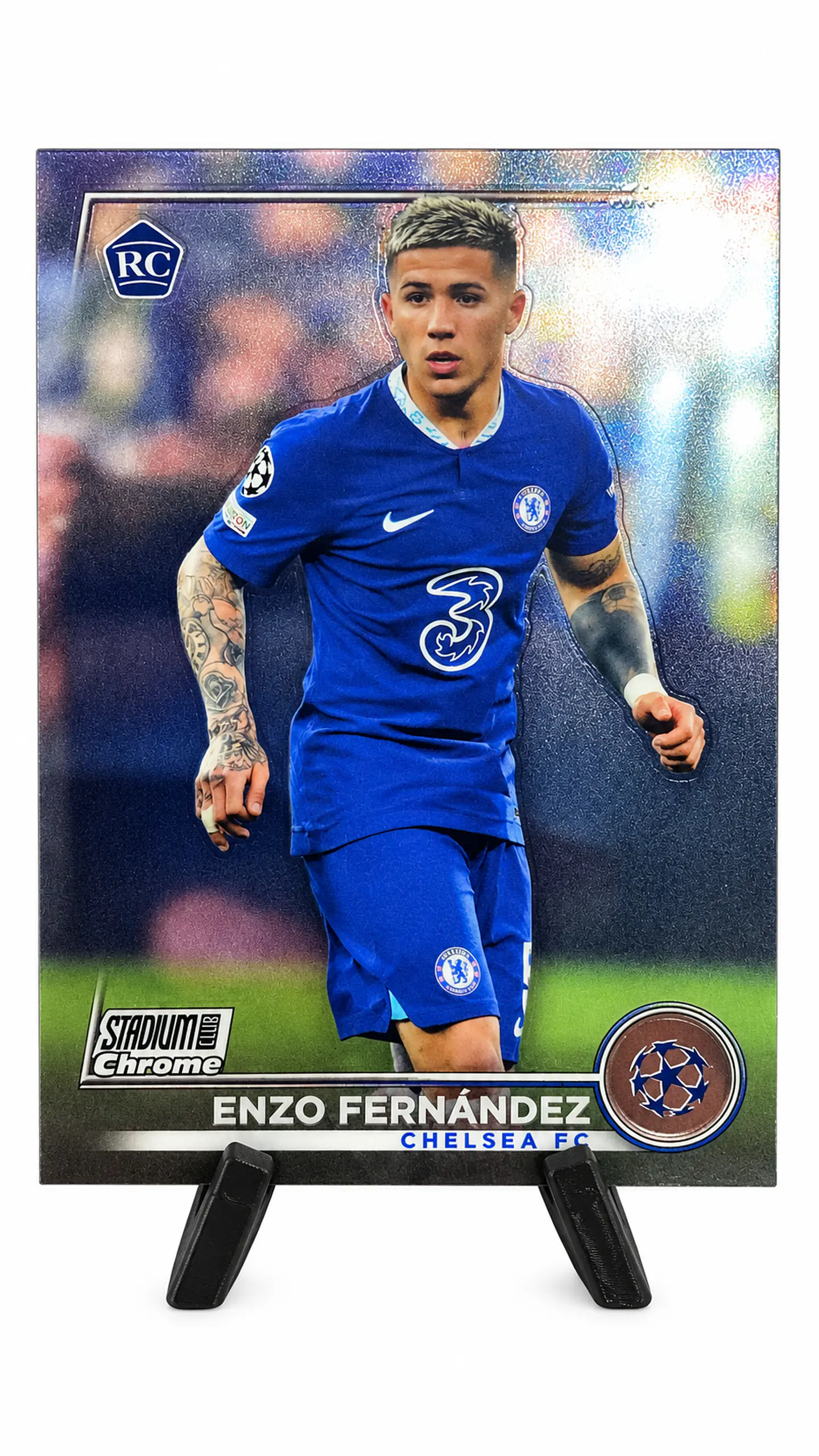 Enzo Fernández – Rookie RC #83 | Topps Stadium Club Chrome UEFA 1