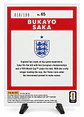 Bukayo Saka – Orange Velocity #65, 018/199 | Donruss Road to FIFA World Cup 2025-26 - Miniatura 2