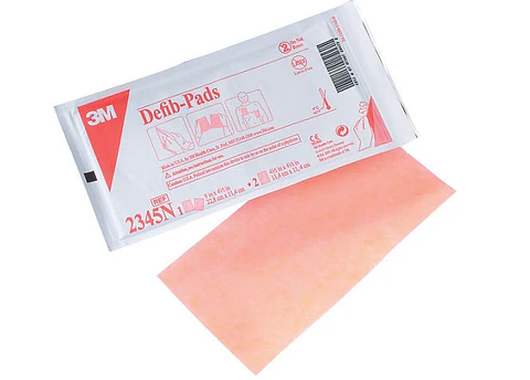 Defib Pads Almohadilladas de Gel Desechables para Desfibrilación