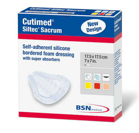 CUTIMED SILTEC SACRUM 17.5 X 17.5CM