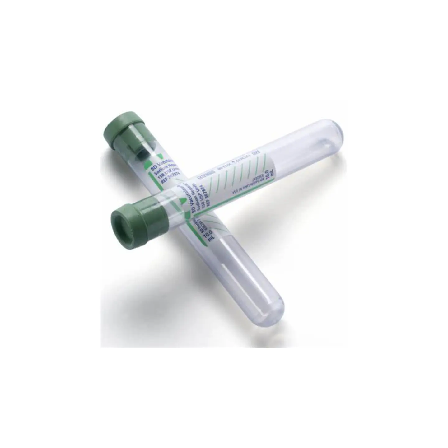 HEMOGARD CON HEPARINA DE SODIO COLOR VERDE 2
