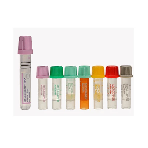 MICROTAINER AMBAR CON GEL SEPARADOR