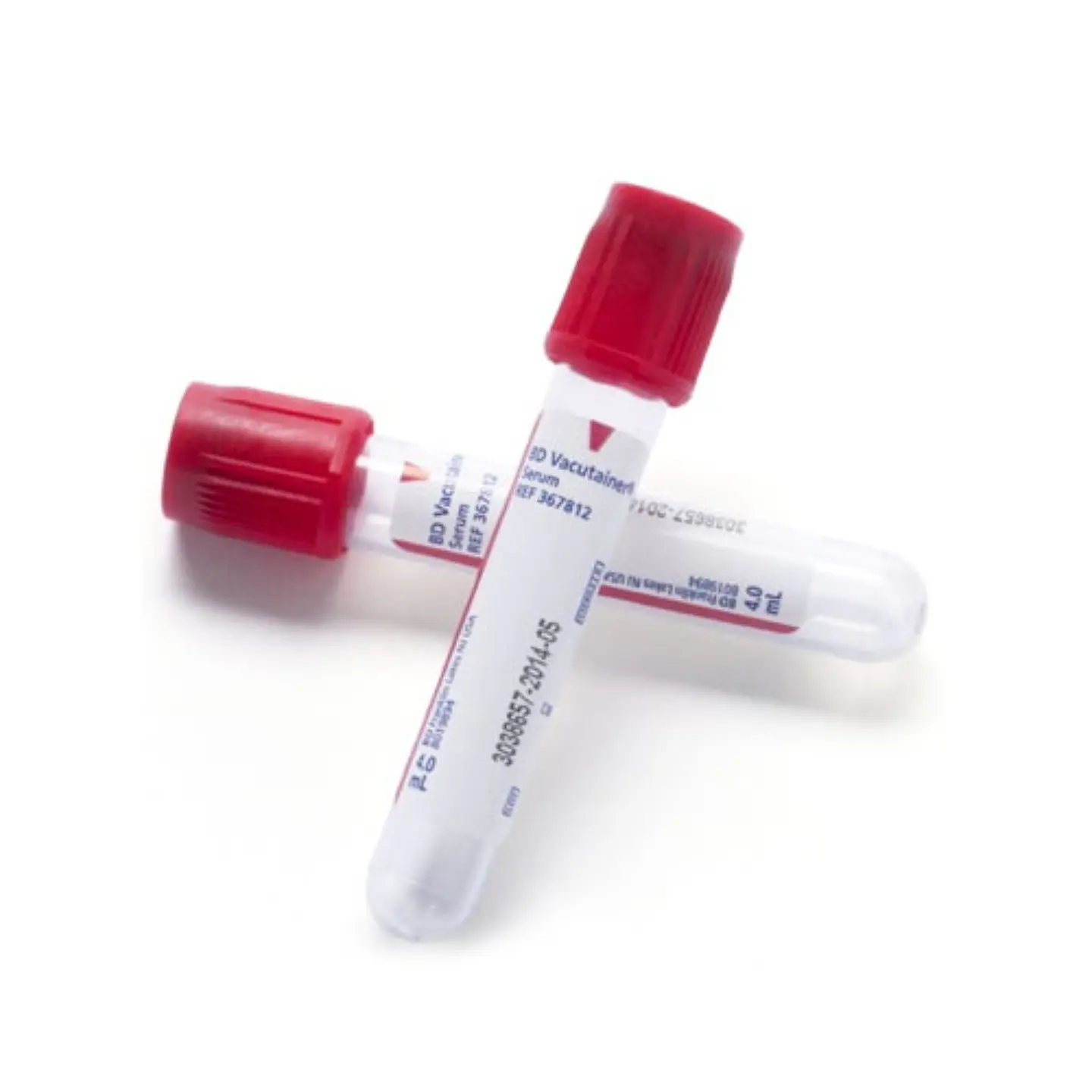 TUBO HEMOGARD ROJO 1