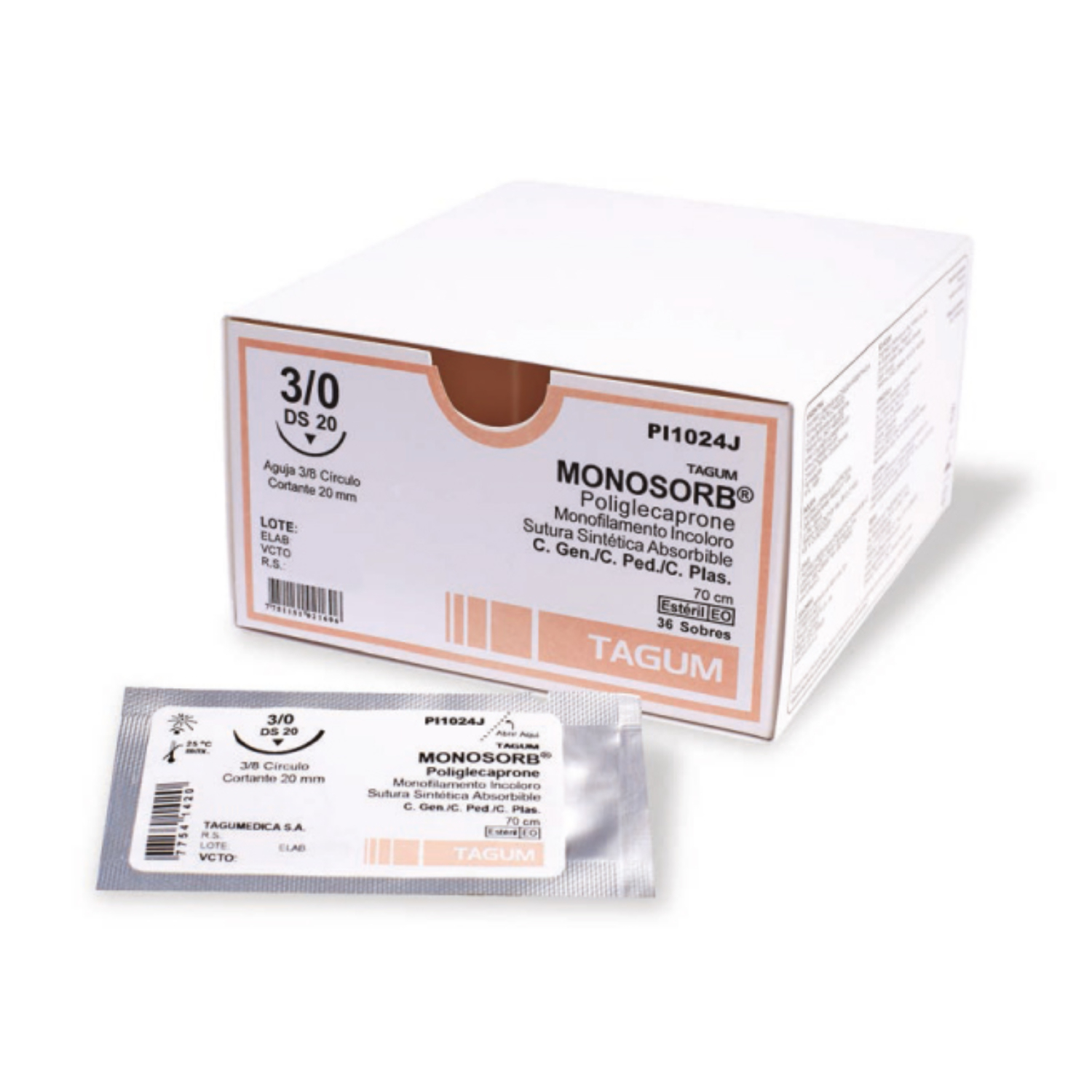 SUTURA POLIGLECAPRONE