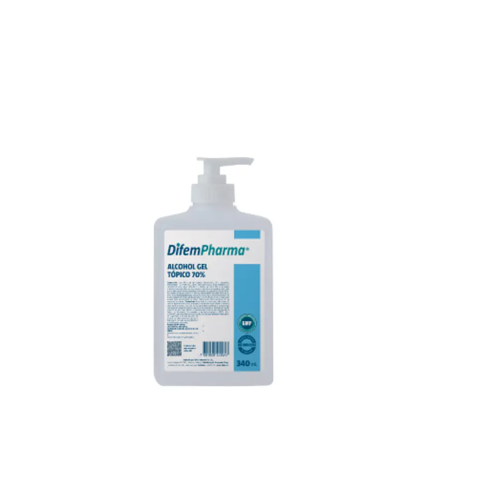 ALCOHOL GEL TÓPICO 70% DIFEMPHARMA 1