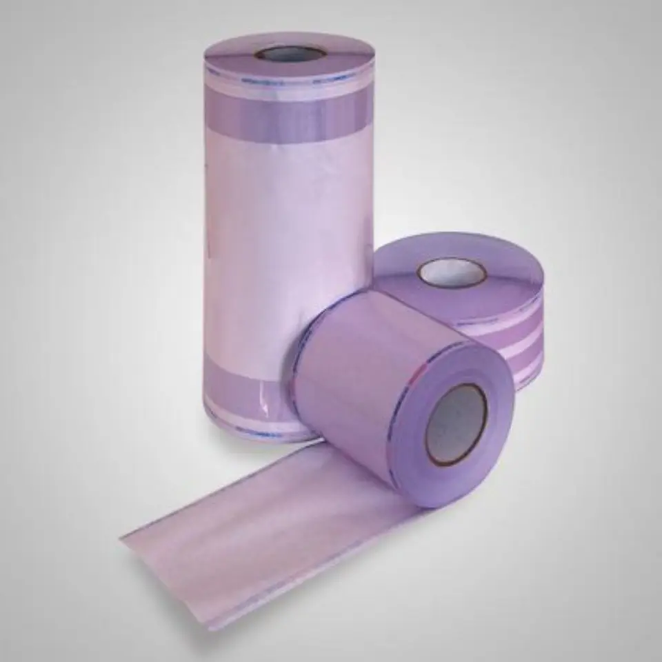 ROLLO DE ESTERILIZACION CON FUELLE AMCOR 4