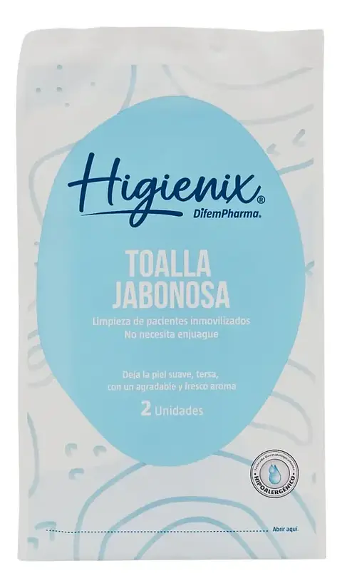TOALLA JABONOSA HIGIENIX