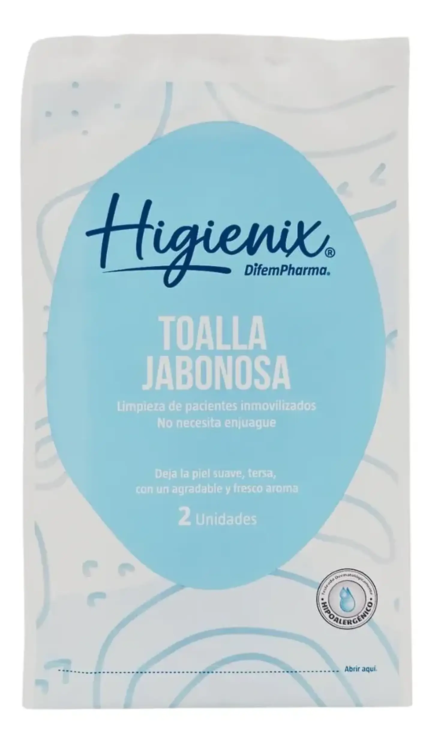 TOALLA JABONOSA HIGIENIX 1