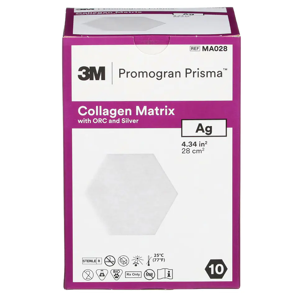 3M Promogran Prisma Matriz de Colágeno con COR y Plata 1
