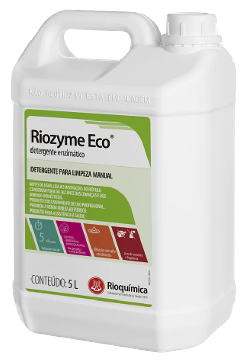 RIOZIME ECO DETERGENTE TETRAENZIMÁTICO BIDÓN 5L