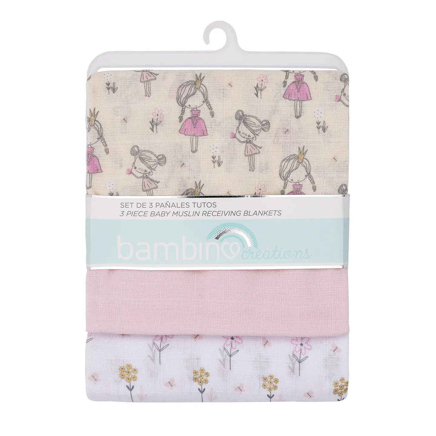 Pañal Tuto Rosado Princesas 1