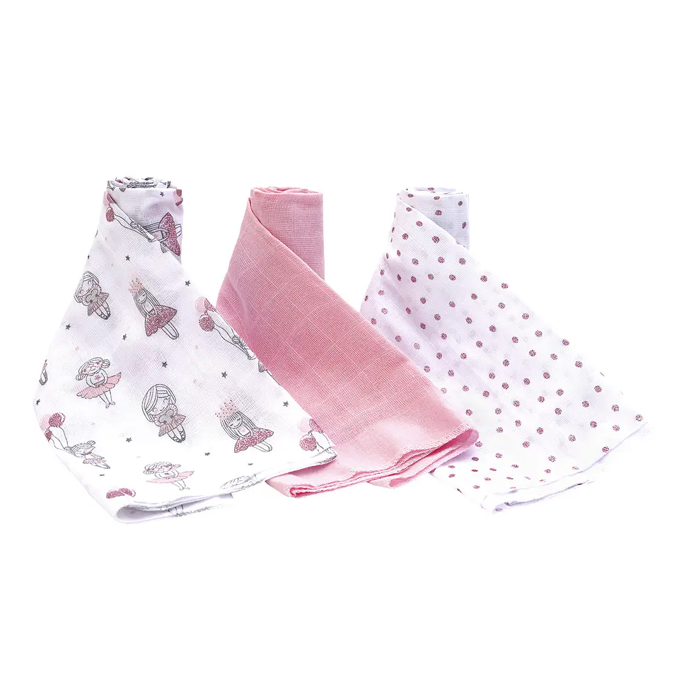 Set 3 Pañales Tuto Rosado Niñas 2