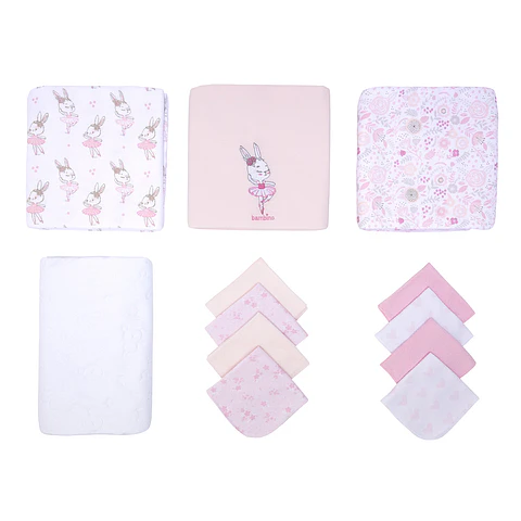 Baby Gift 12 Piezas Rosado