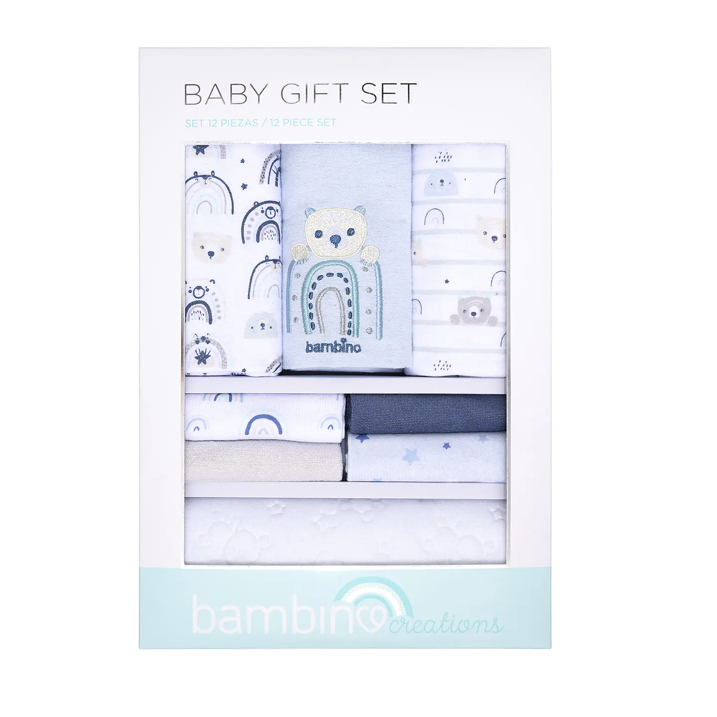 Baby Gift 12 Piezas Celeste 2
