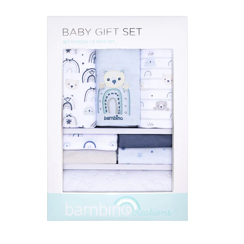 Baby Gift 12 Piezas Celeste 2