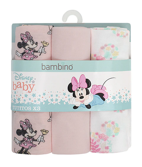 Set 3 Tutitos Suavecitos Minnie