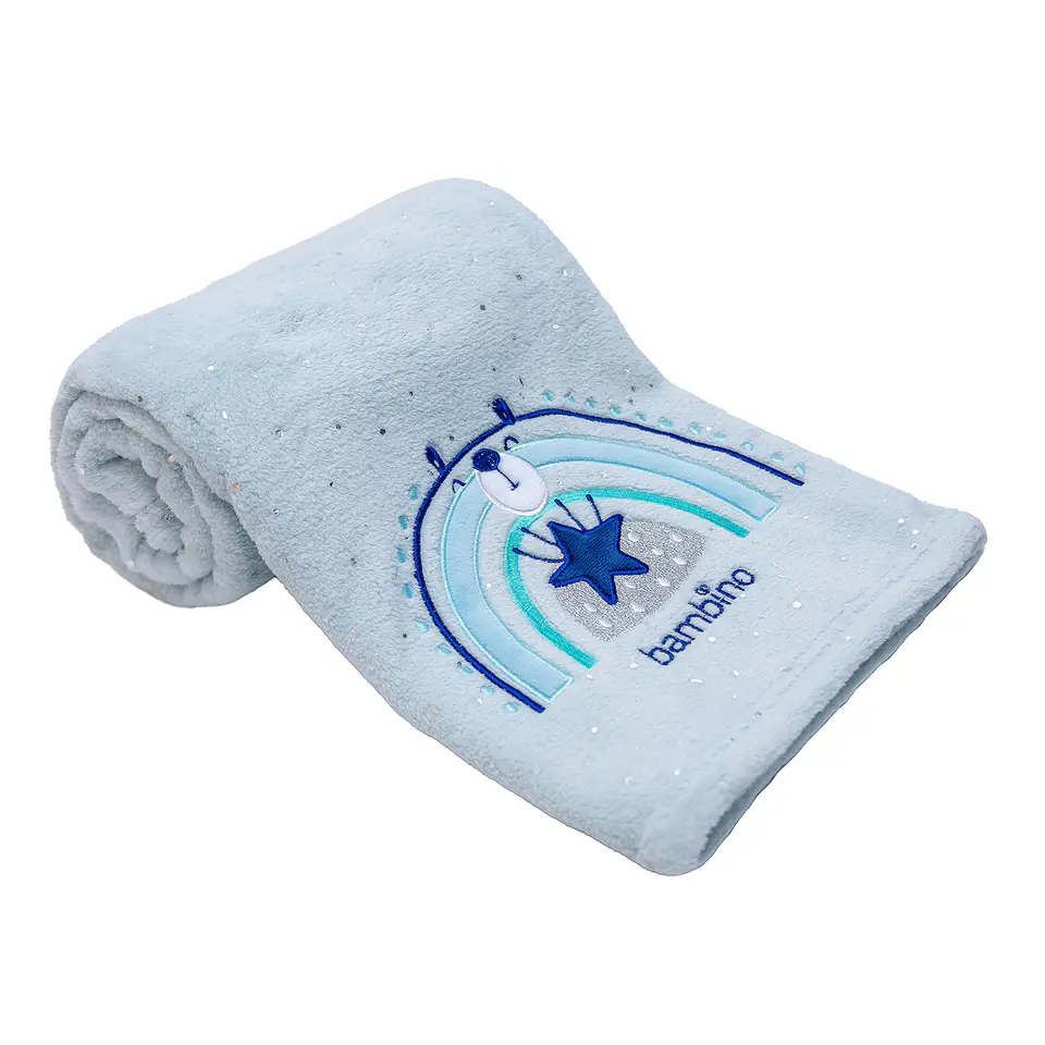 Frazada Coral Celeste Plush Niño 3