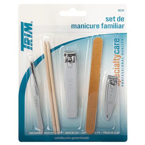 Trim set de manicure y pedicure