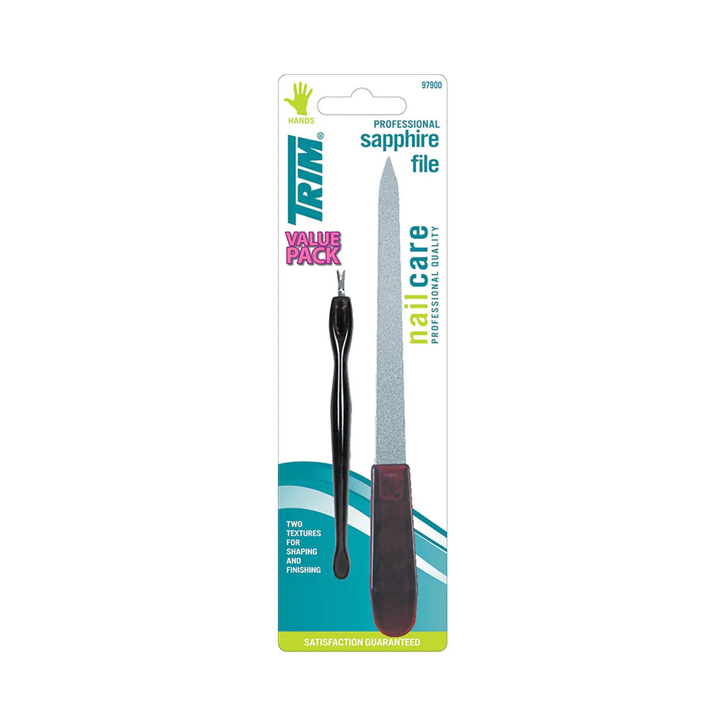 Trim Lima Zafiro & Removedor de Cutícula 1