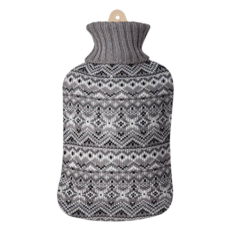 Guatero Thermica C/Funda 2 Lt Tejido Gris 1
