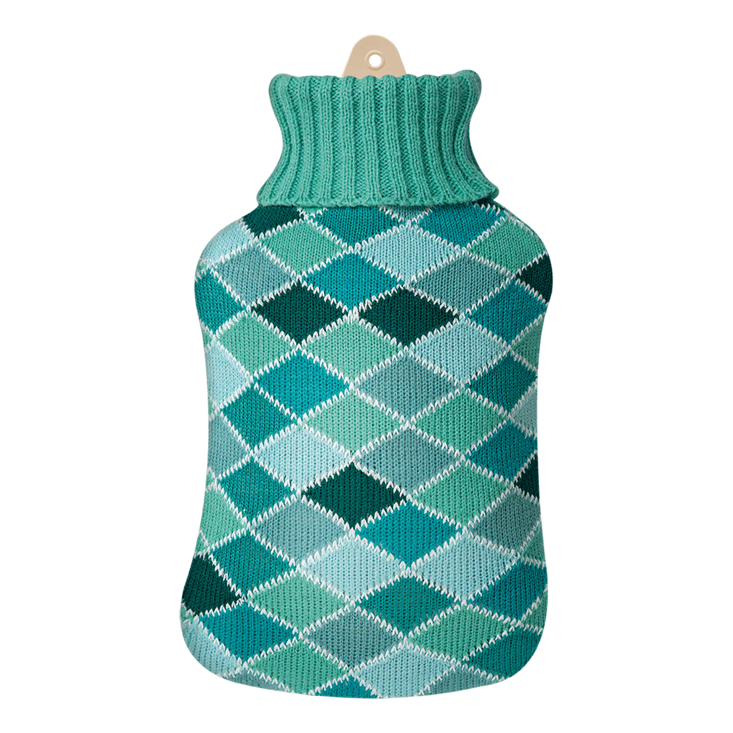 Guatero Thermica C/Funda 2 Lt Rombos Verdes 1